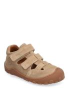 Bisgaard Flynn Shoes Summer Shoes Sandals Beige Bisgaard