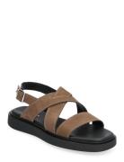 Connie Flate Sandaler Brown VAGABOND