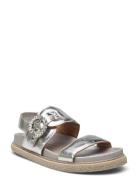 Sandals Flate Sandaler Silver Laura Bellariva