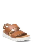 Gabriela Flate Sandaler Brown SWEEKS