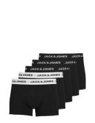 Jacsolid Trunks 5 Pack Op Boksershorts Black Jack & J S