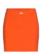 Raphaela Mid Skirt Kort Skjørt Orange J. Lindeberg