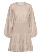 Martine Linen Dress Dresses Summer Dresses Beige Ella&il