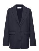 Liv Wool Blazer Blazers Single Breasted Blazers Navy Ahlvar Gallery