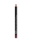 Suede Matte Lip Liner Lipliner Sminke Brown NYX Professional Makeup