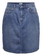 Onlwonder Hw Dnm Skirt Pim Noos Kort Skjørt Blue ONLY