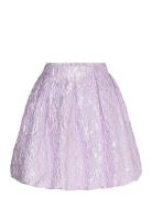 Petalcras Skirt Kort Skjørt Purple Cras