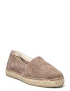 Slfhella Suede Espadrilles Sandaler Espadrilles Lave Beige Selected Fe...