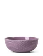 Rhombe Color Skål Ø15.5 Cm Lilla Home Tableware Bowls Breakfast Bowls ...