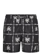 Jpstfiji Jjswim Oceanday Ss24 Ly Badeshorts Black Jack & J S