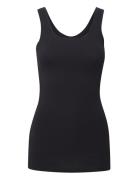 Pamila Top Tops T-shirts & Tops Sleeveless Black B.young