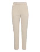 Bydanta Pants Crop Bottoms Trousers Suitpants Beige B.young