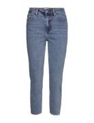 Onlemily Hw St Rw Cr An Mae06 Noos Bottoms Jeans Straight-regular Blue...