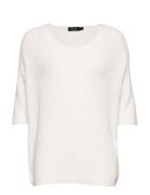 Sltuesday Cotton Jumper Tops Knitwear Jumpers Cream Soaked In Luxury