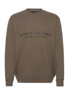 Sweatshirt Tops Sweat-shirts & Hoodies Sweat-shirts Khaki Green Armani...