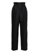 Isabel Trouser Bottoms Trousers Straight Leg Black Filippa K