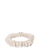 Vegan Scrunchie Narrow Accessories Hair Accessories Scrunchies Cream C...