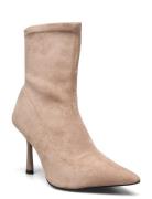 Odella Shoes Boots Ankle Boots Ankle Boots With Heel Brown Dune London