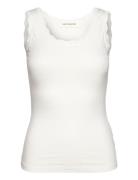 Ulrikkesw Top Tops T-shirts & Tops Sleeveless White Sofie Schnoor