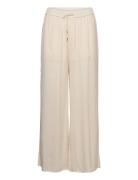 Najma Trousers Bottoms Trousers Wide Leg Beige Twist & Tango