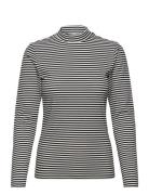 Ladies T-Shirt Ls Tops Knitwear Turtleneck Black Garcia