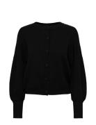 Yasfonny Ls Knit Cardigan S. Noos Tops Knitwear Cardigans Black YAS