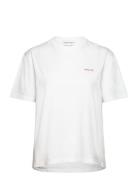 Popincourt Tee-Shirt Tops T-shirts & Tops Short-sleeved White Maison L...