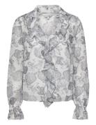 Anniye Tops Blouses Long-sleeved White Ted Baker London