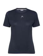 Performance T-Shirt Women Sport T-shirts & Tops Short-sleeved Navy Hea...