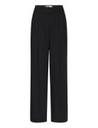 Enzo - Classic Gabardine Bottoms Trousers Wide Leg Black Day Birger Et...