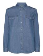 Vincita Tops Shirts Long-sleeved Blue Weekend Max Mara