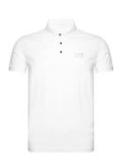 Polo Tops Polos Short-sleeved White EA7