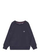 Shield C-Neck Tops Sweat-shirts & Hoodies Sweat-shirts Navy GANT