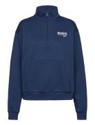 Rie 1/4 Zip Sport Sweat-shirts & Hoodies Sweat-shirts Blue Reebok Clas...