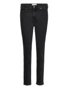 Mid Rise Skinny Bottoms Jeans Skinny Black Calvin Klein Jeans