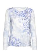 T-Shirt 1/1 Sleeve Tops T-shirts & Tops Long-sleeved Blue Gerry Weber ...