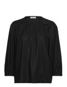 Pattieiw Top Tops Blouses Long-sleeved Black InWear