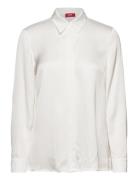 Blouses Woven Tops Blouses Long-sleeved White Esprit Casual