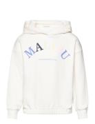 Over D Printed Hoody Tops Sweat-shirts & Hoodies Hoodies White Tom Tai...