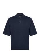 Jcotwill Knit Polo Ss Tops Polos Short-sleeved Navy Jack & J S