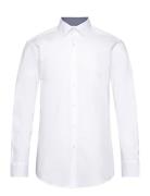 H-Hank-Kent-C3-214 Tops Shirts Business White BOSS