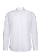 Regular-Fit Striped Cotton Shirt Tops Shirts Business White Mango