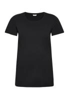 Top Mom Vega Tops T-shirts & Tops Short-sleeved Black Lindex