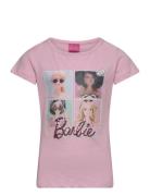 Tshirt Tops T-shirts Short-sleeved Pink Barbie