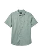 Charter Sol Wash S/S Wvn Tops Shirts Short-sleeved Green Brixton