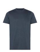 Txlite Tee M Sport T-shirts Short-sleeved Navy Tenson