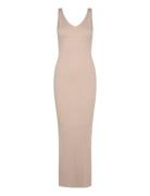 Alana Beach Dress Maxikjole Festkjole Beige Missya