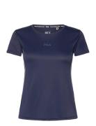 Raffadali Running Tee Tops T-shirts & Tops Short-sleeved Navy FILA