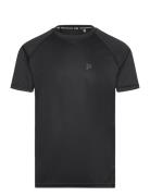 Rozzano Running Tee Tops T-shirts Short-sleeved Black FILA