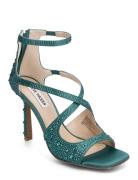 Reclaimed-J Sandal Sandal Med Hæl Green Steve Madden